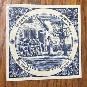 Schoonhoven Keramiek Dutch decorative tile